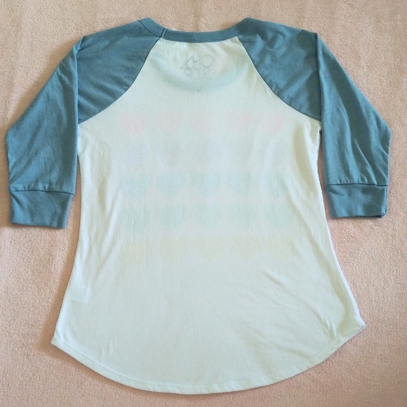 Chaser Pastel Hearts💕 Raglan (Baseball⚾) Tee - Picture 2 of 12